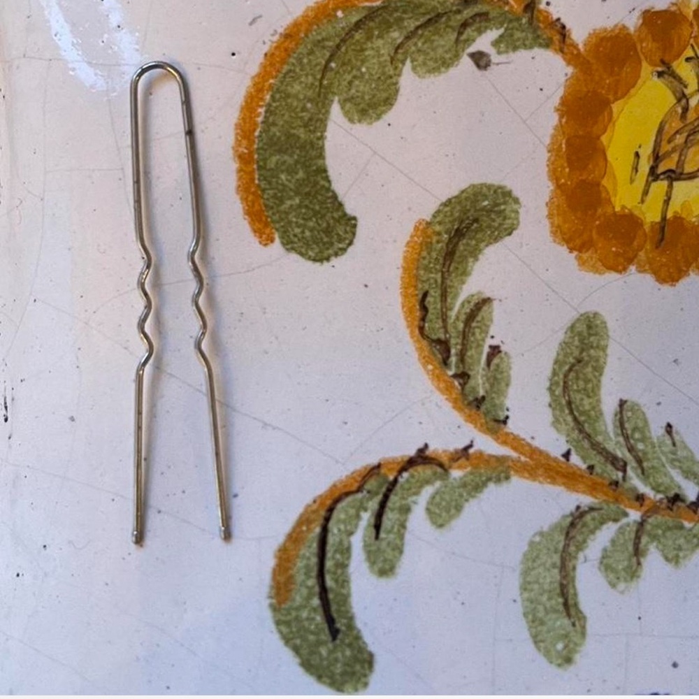 1960 Silver Hairpins